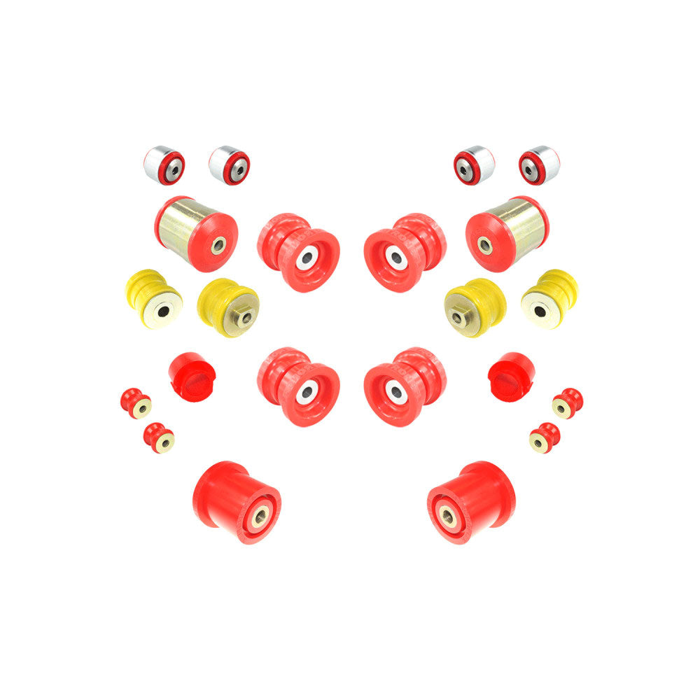 STRONGFLEX Buchsen Set passend für VW Passat B5 Vorderachse & Hinterachse (PU)