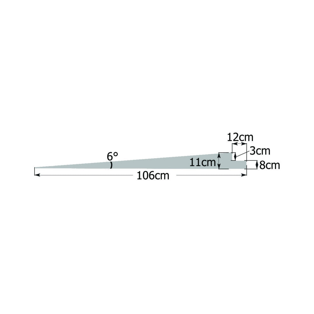 B-G RACING Auffahrrampen Super Low Rise schwarz (verschiedene Grössen)