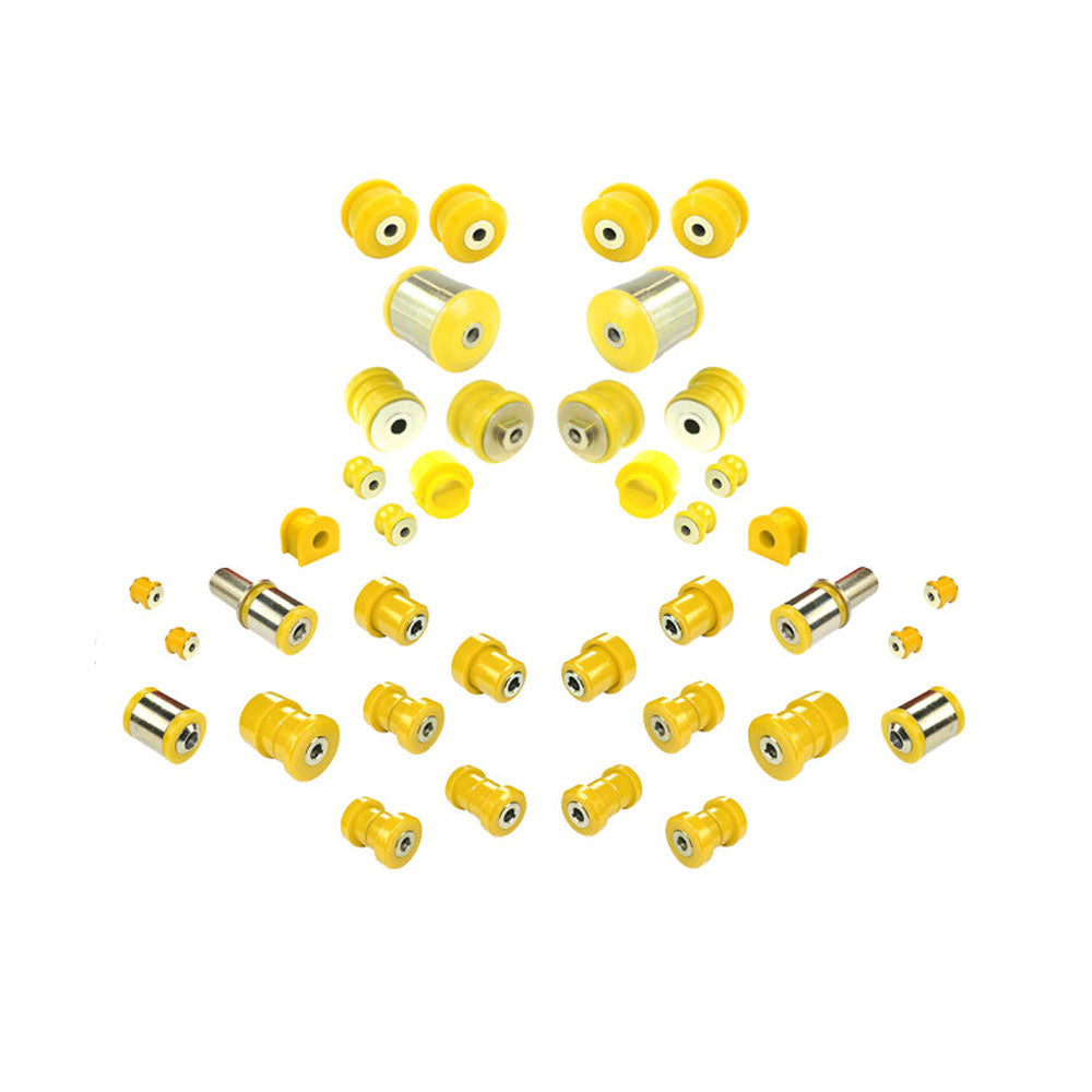 STRONGFLEX Buchsen Set passend für VW Passat B5 4Motion Vorderachse & Hinterachse (PU)