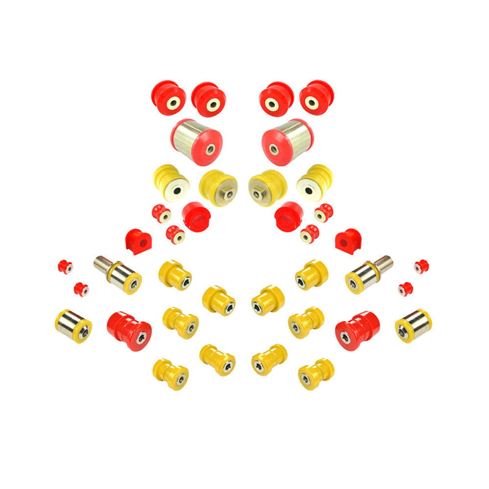 STRONGFLEX Buchsen Set passend für VW Passat B5 4Motion Vorderachse & Hinterachse (PU)