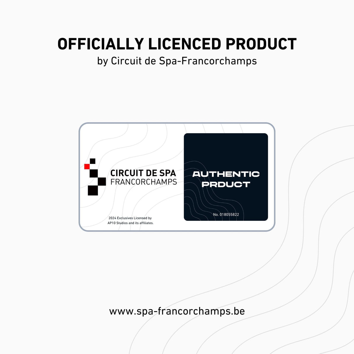 AP10 Spa-Francorchamps® 3D Poster (gerahmt)