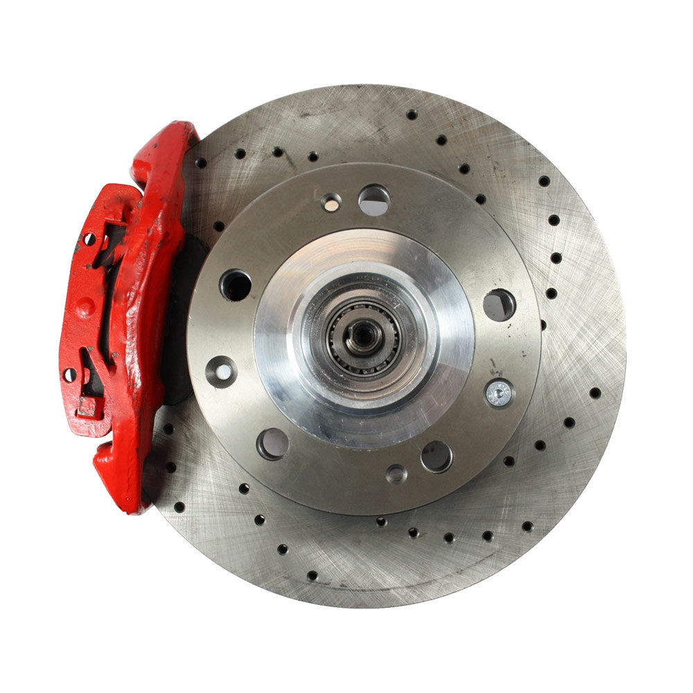 EPYTEC Bremssattel Adapter passend für VW Käfer 1965-1968 für Porsche 944 Schwimmsattel Bremsanlage Vorderachse
