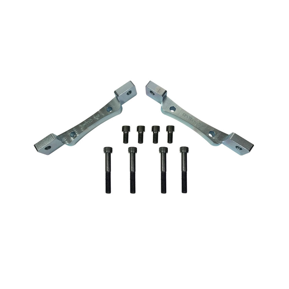 EPYTEC Bremssattel Adapter passend für VW Passat 3BG für 6-Kolben Porsche Sattel mit 360x32mm RS4 B5 Bremsscheibe Vorderachse