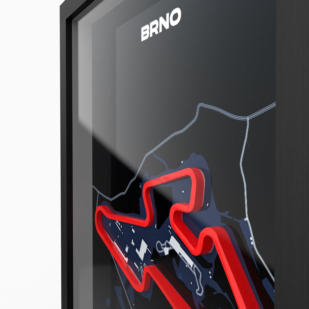 AP10 Brünn 3D Poster (gerahmt)