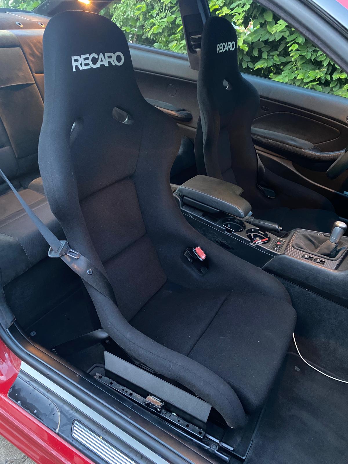 TEUTSCHER AUTOSPORT Sitzkonsole Sitzadapter passend für BMW E46 Z4 für RECARO Pole Position (Stahl)
