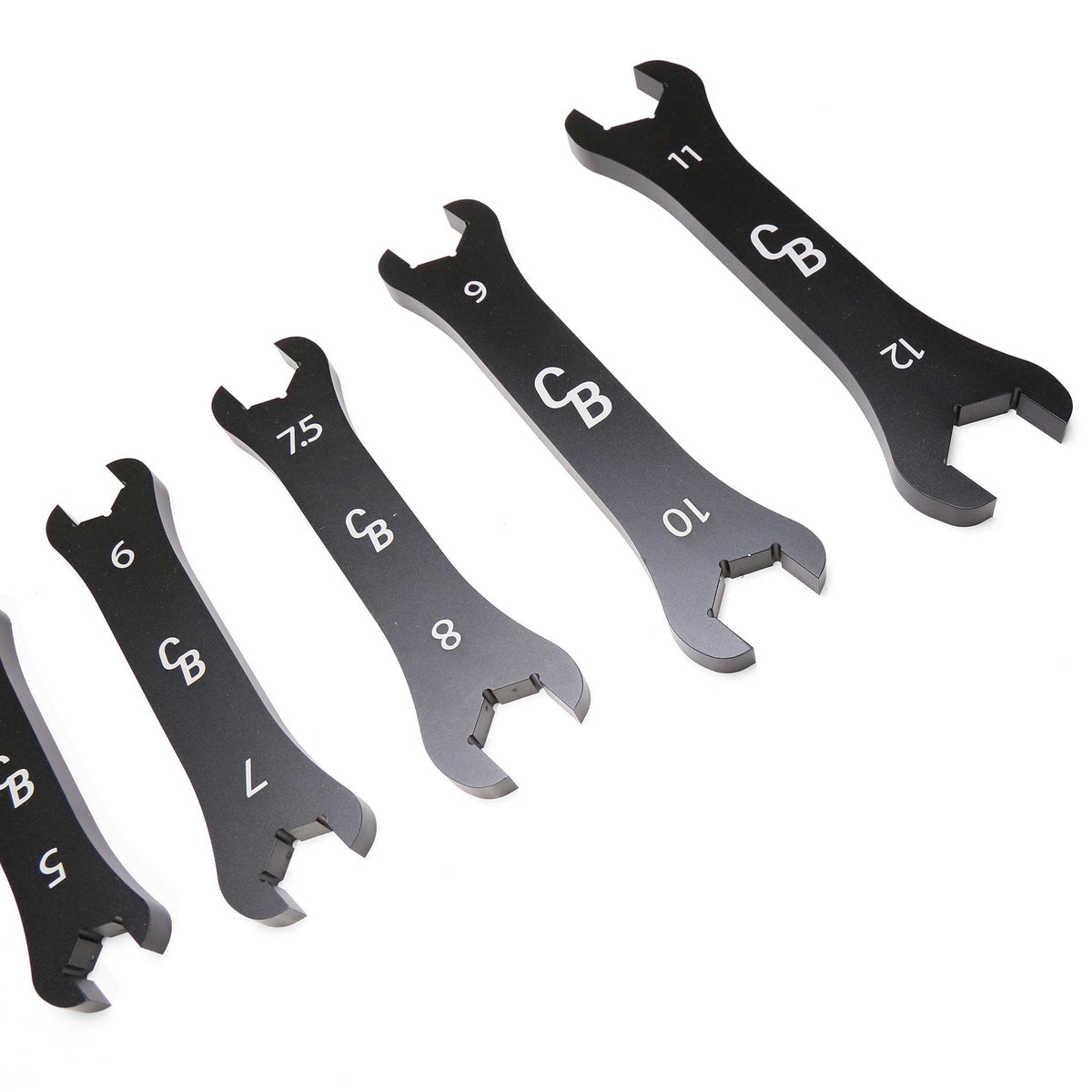 CHASE BAYS Aluminium AN Schraubenschlüssel Set 12 Größen