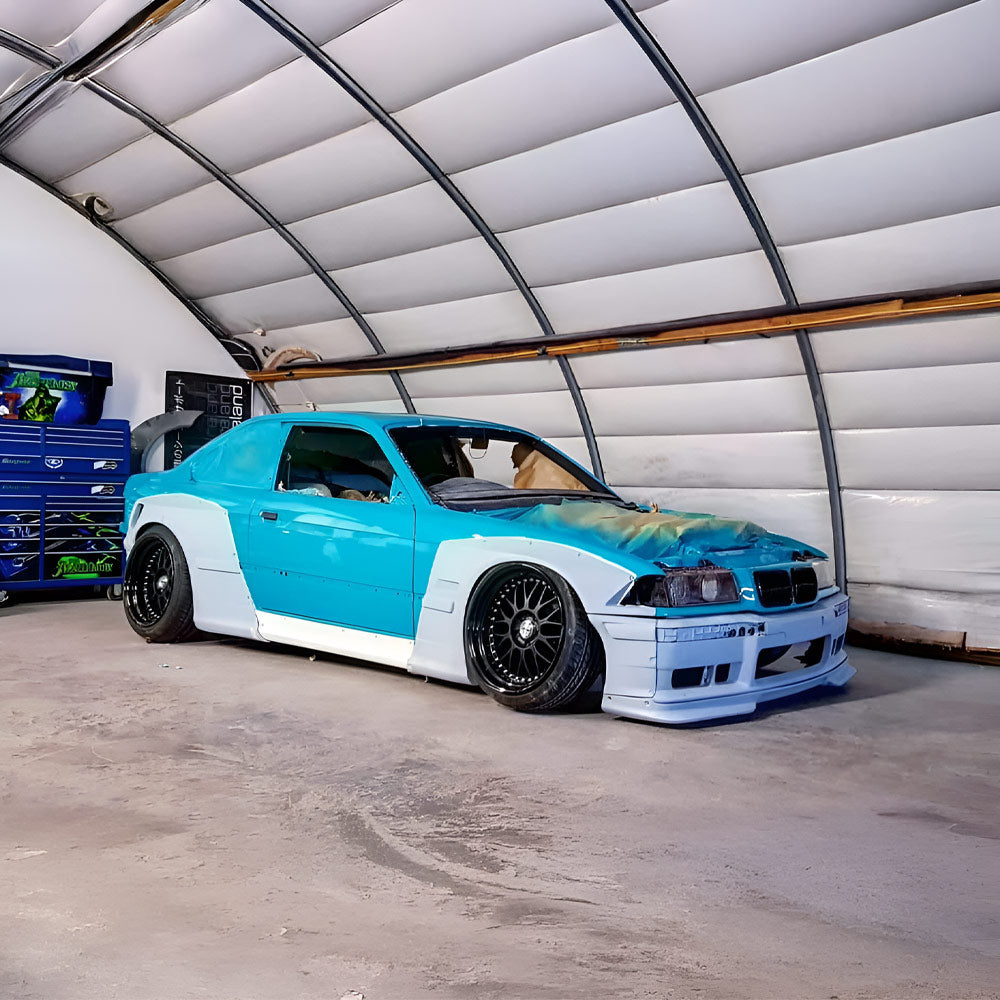 DIVERIKS PERFORMANCE Widebody Bodykit passend für BMW E36 Coupe Cabrio
