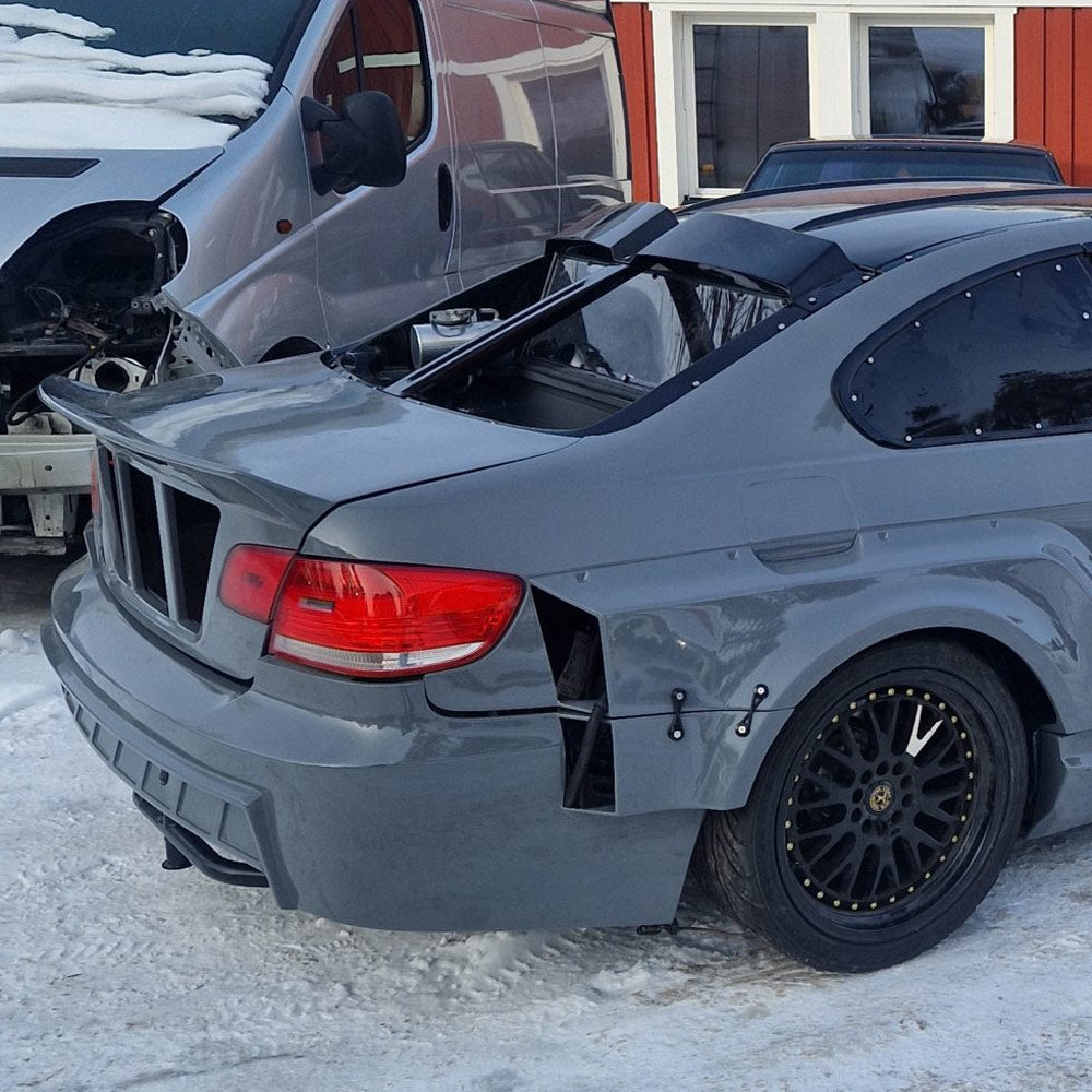 DIVERIKS PERFORMANCE Heckscheiben Rahmen Belüftung passend für BMW E92