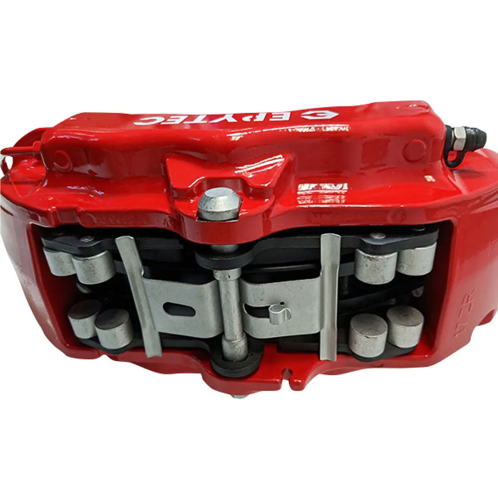 EPYTEC Bremsanlagen Kit passend für VW Golf 1 2 3 Passat Scirocco Polo Corrado Jetta / Seat Toledo auf 6-Kolben Porsche Sattel mit 334x32mm Bremsscheibe Vorderachse