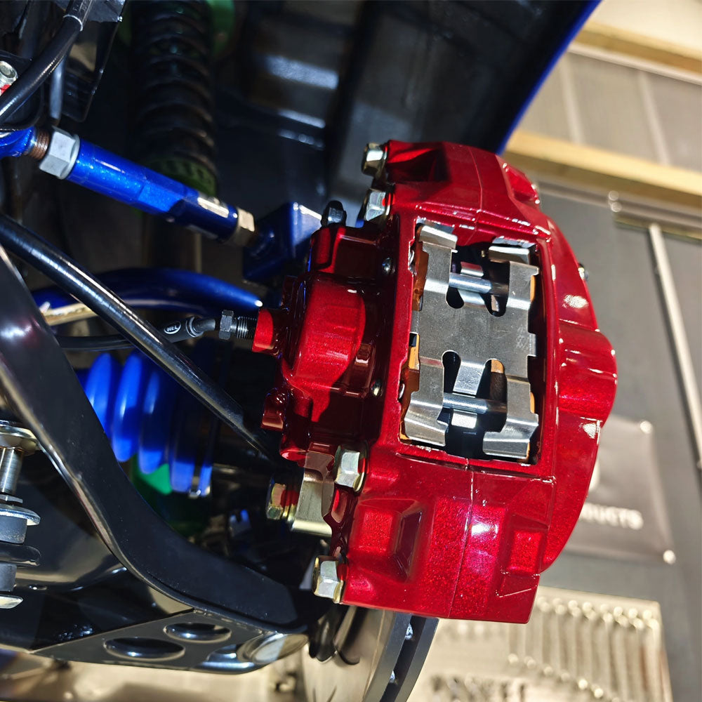 EPYTEC Bremssattel Adapter passend für Nissan 300ZX Z32 für Nissan 370Z Bremsanlage Hinterachse