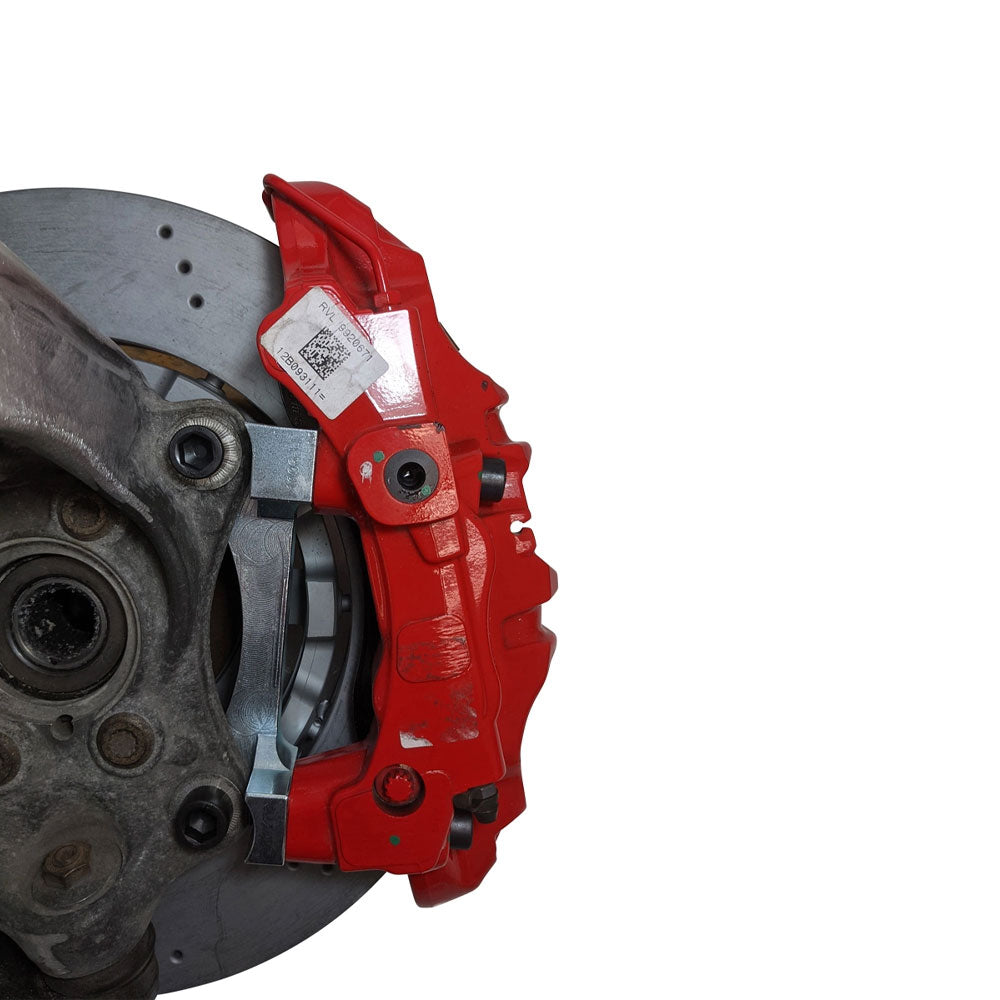 EPYTEC Bremssattel Adapter passend für Audi TT TTS TTRS 8J für 6-Kolben Porsche Sattel mit 370x32mm Bremsscheibe Vorderachse