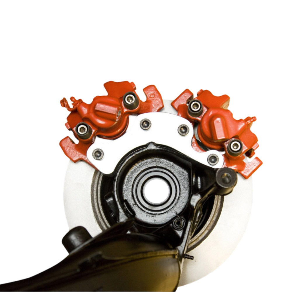 FAMEFORM Adapter Hinterachse Set auf 2. Bremssattel passend für BMW E30 E36 Compact