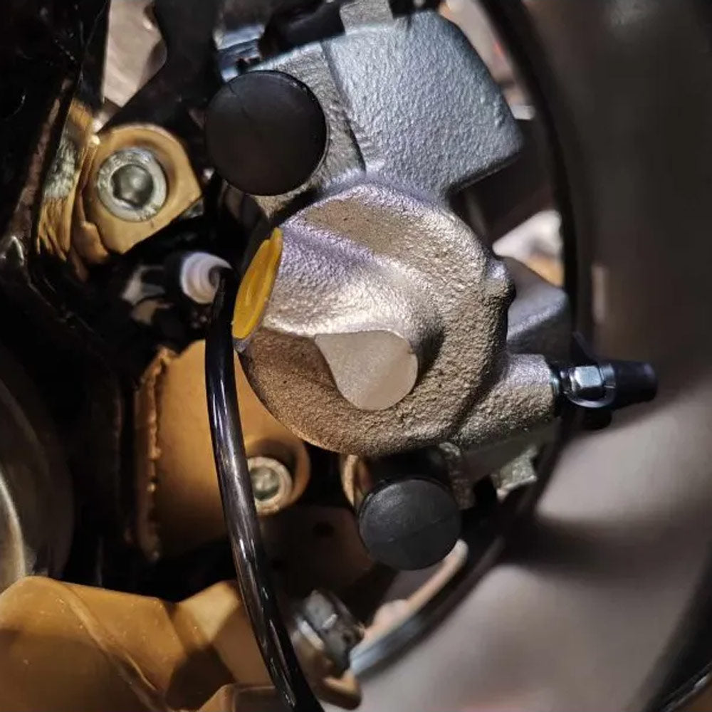 FAMEFORM Adapter Hinterachse auf 2. Bremssattel für Fly-Off passend für BMW E36 mit ABS (zum Einschweißen)