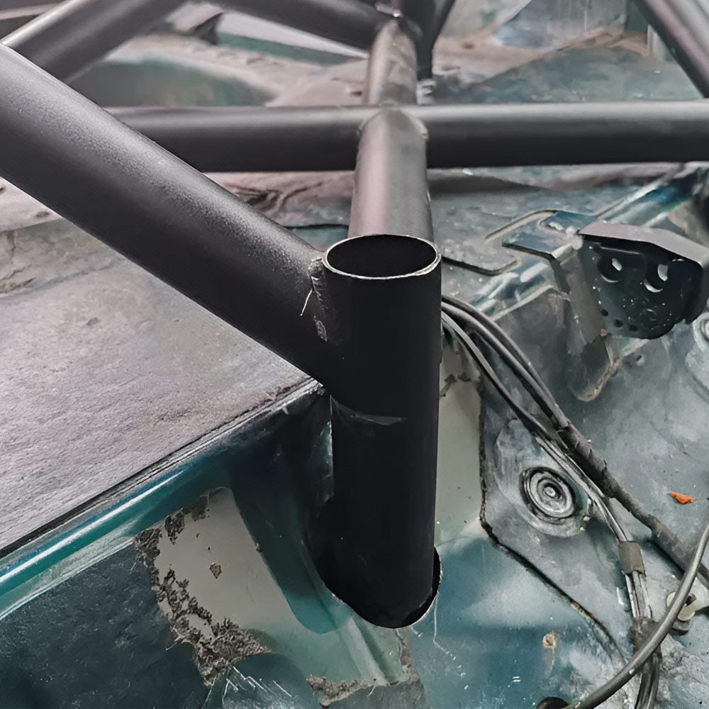 FAMEFORM Domstrebe Hinterachsverstärkung passend für BMW E36 (6-Punkt / eintragungsfrei)