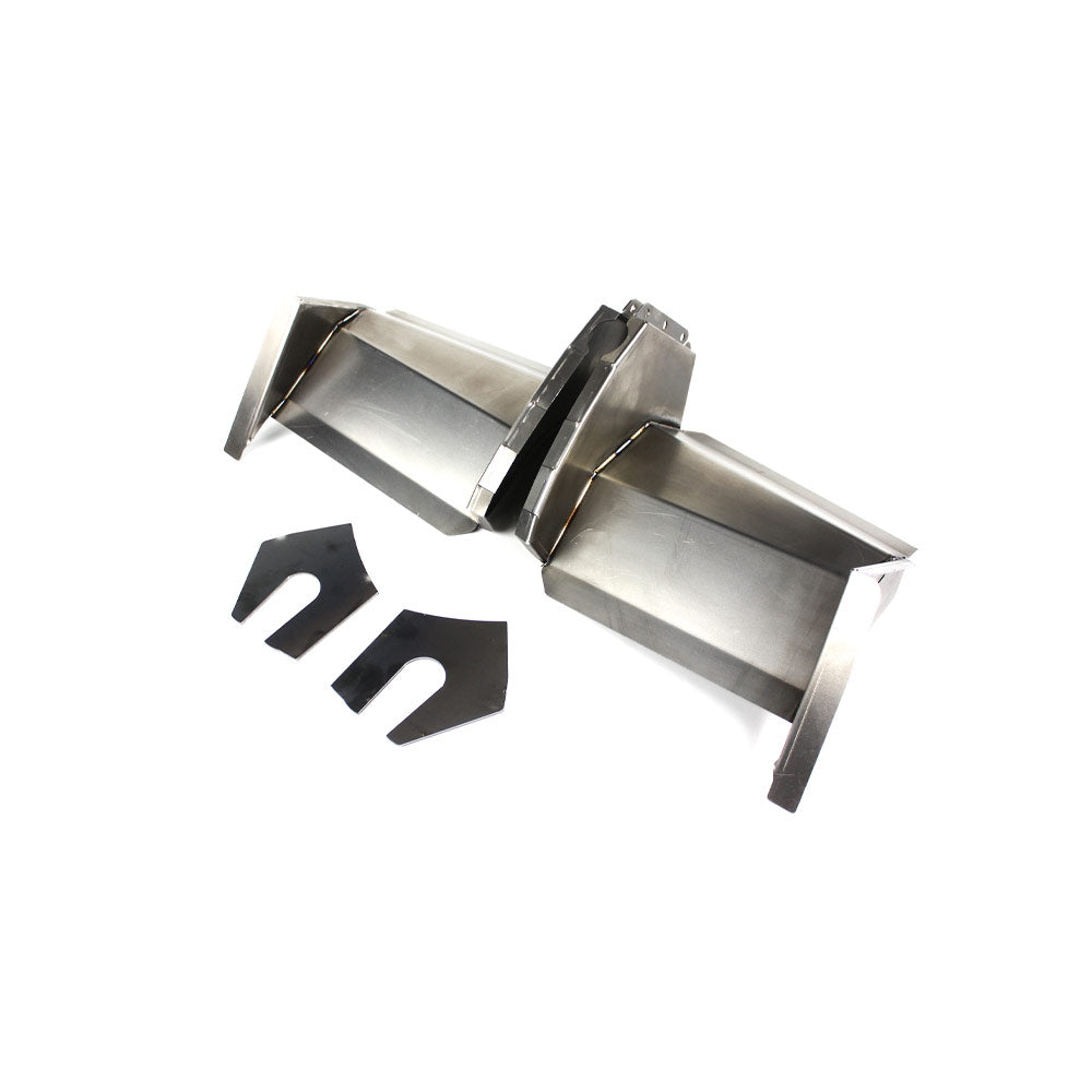 FAMEFORM Querlenkeraufnahme Vorderachse Verstärkungsbleche Einschweissbleche Set passend für BMW E36 (Stahl)