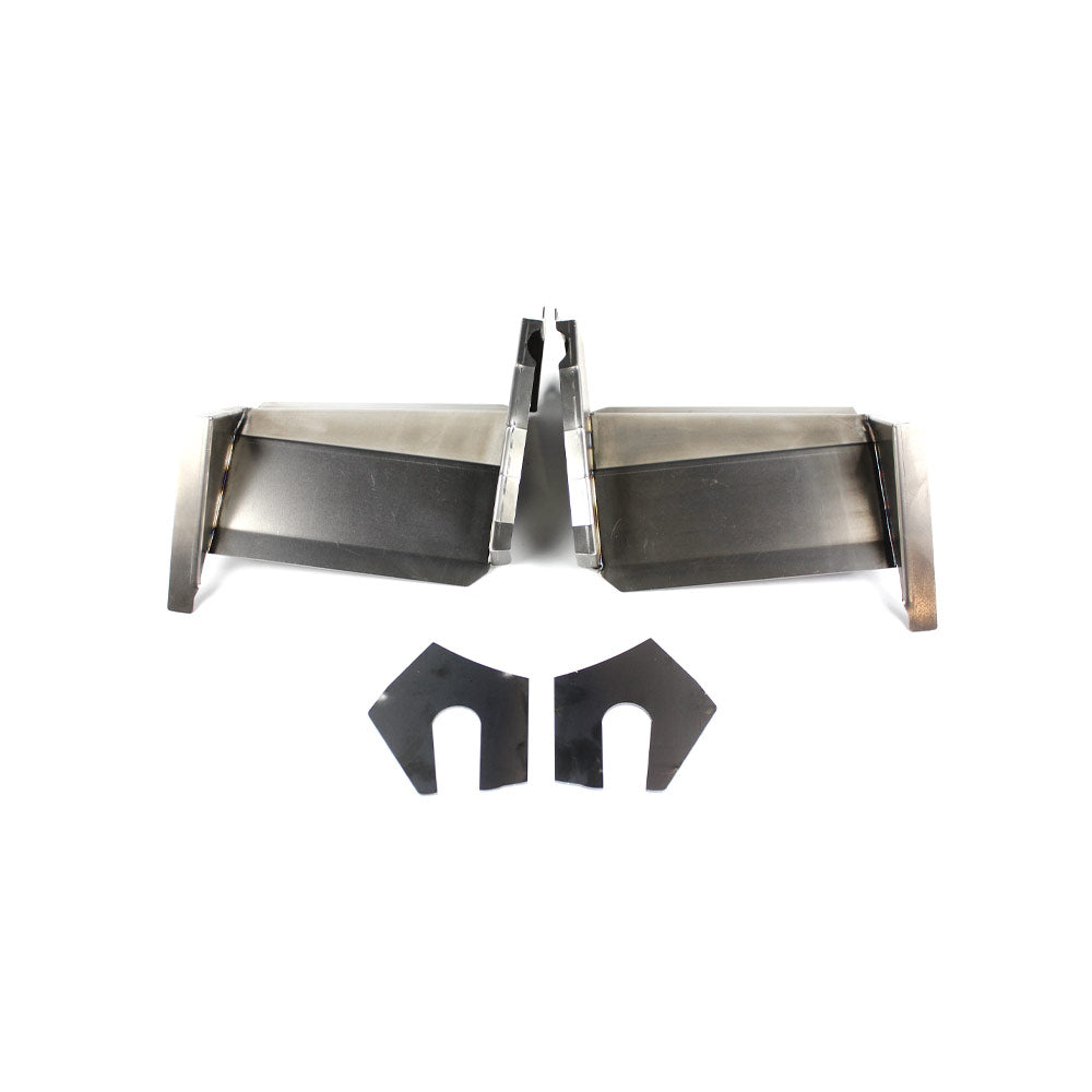 FAMEFORM Querlenkeraufnahme Vorderachse Verstärkungsbleche Einschweissbleche Set passend für BMW E36 (Stahl)