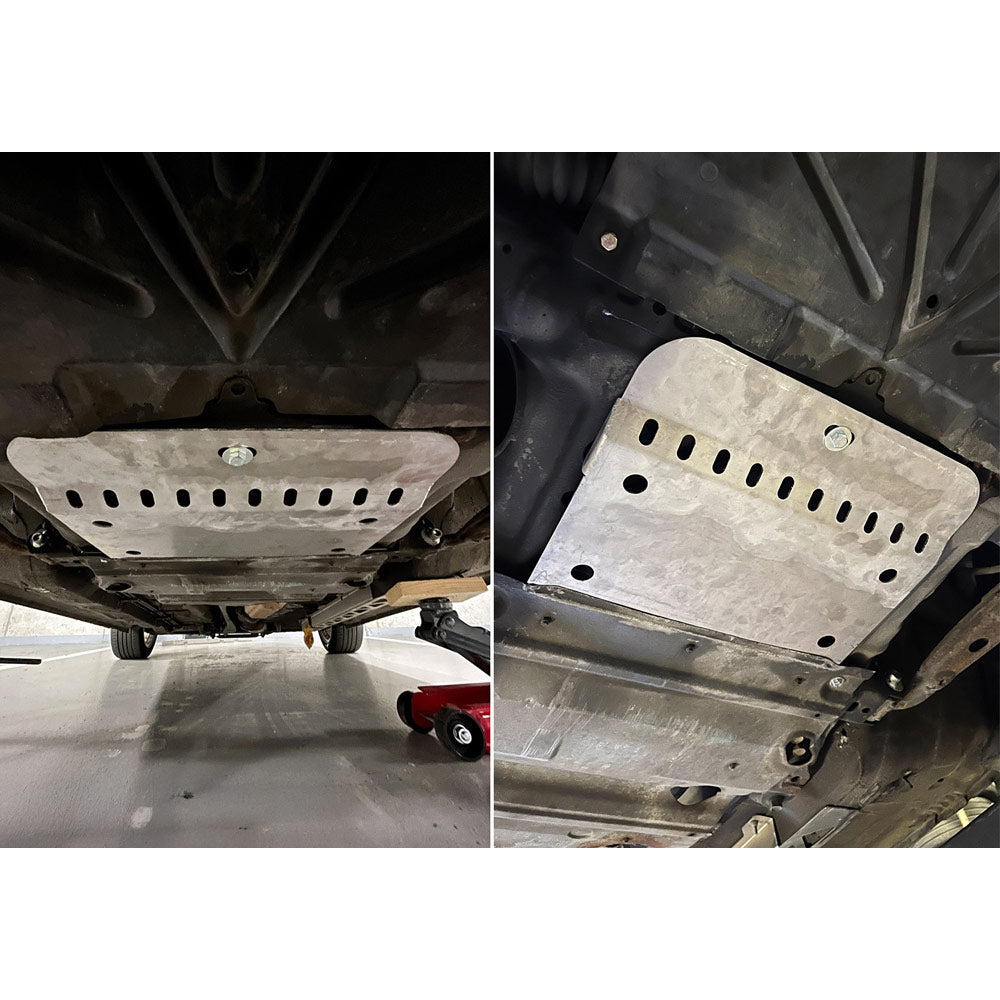 SKIDNATION Skid Plate Unterboden Ölwannenschutz passend für Mazda MX-5 NA / NB (Edelstahl)