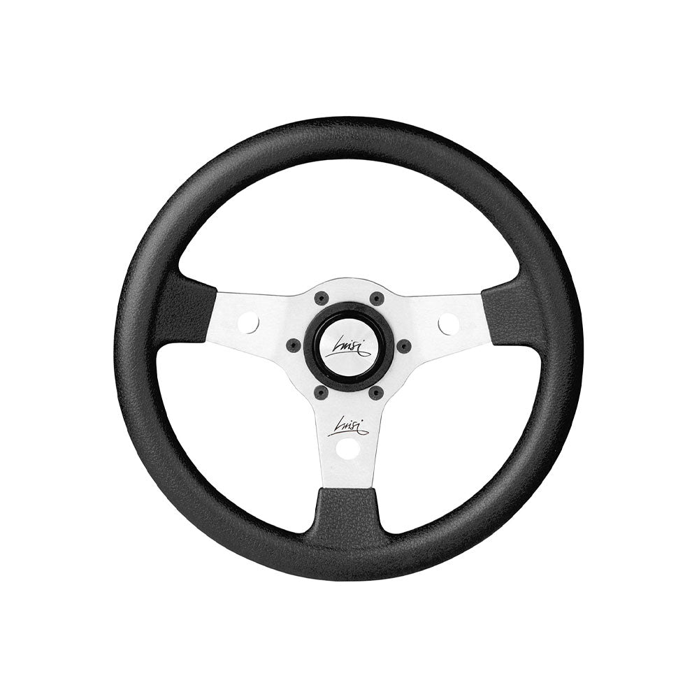 LUISI Falcon 310 Sportlenkrad Kunstleder schwarz (flach geschüsselt / mit TÜV)