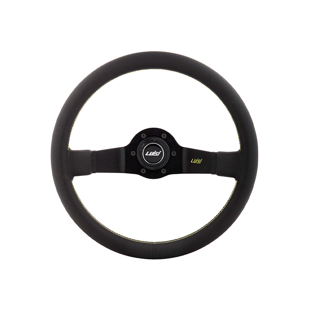 LUISI Jet Sportlenkrad Leder schwarz (tief geschüsselt)