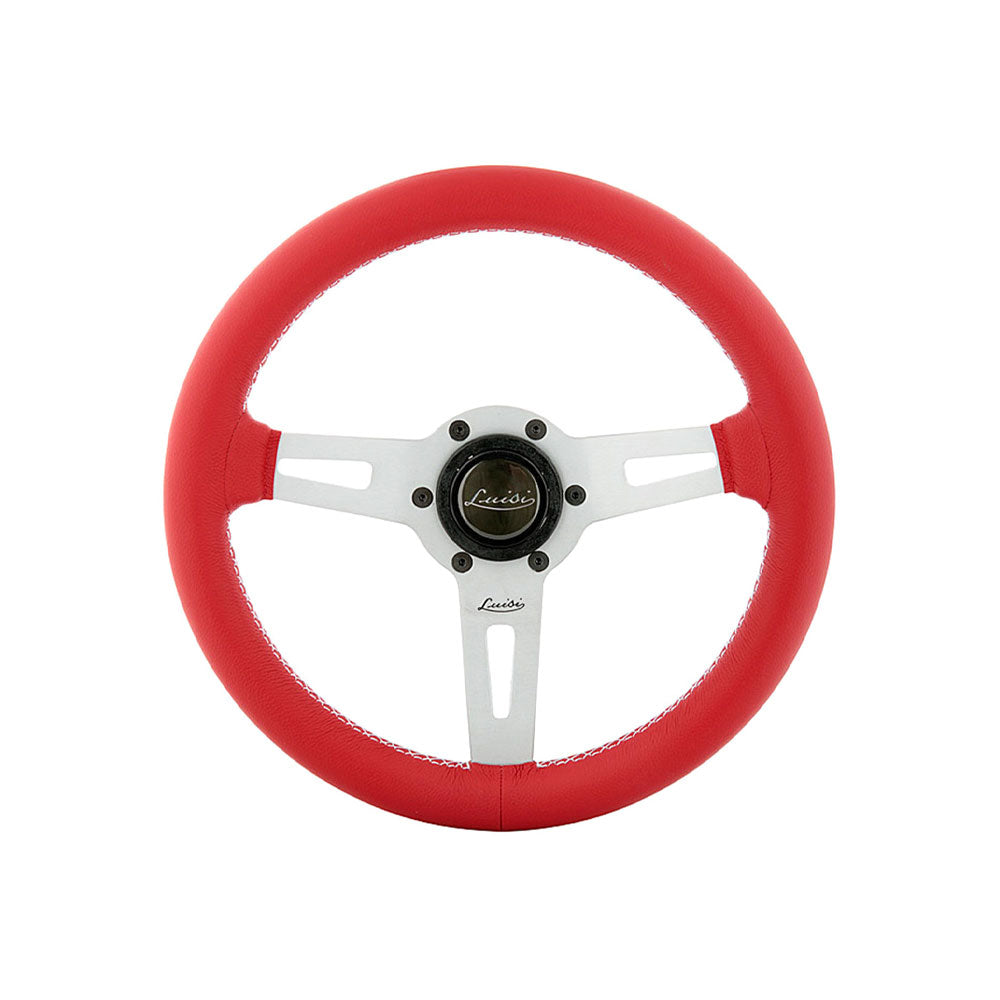 LUISI Sharav 315 Sportlenkrad Leder schwarz (flach geschüsselt)