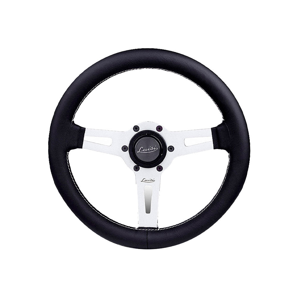 LUISI Sharav 315 Sportlenkrad Leder schwarz (flach geschüsselt)