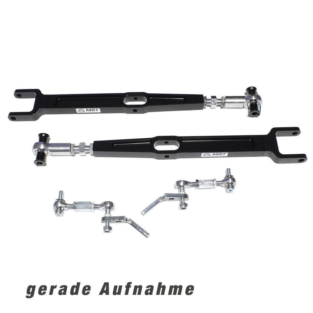 MRT ENGINEERING Querlenker Camber Arms passend für BMW E36 E46 E85 Hinterachse oben einstellbar Set Uniball (Aluminium)