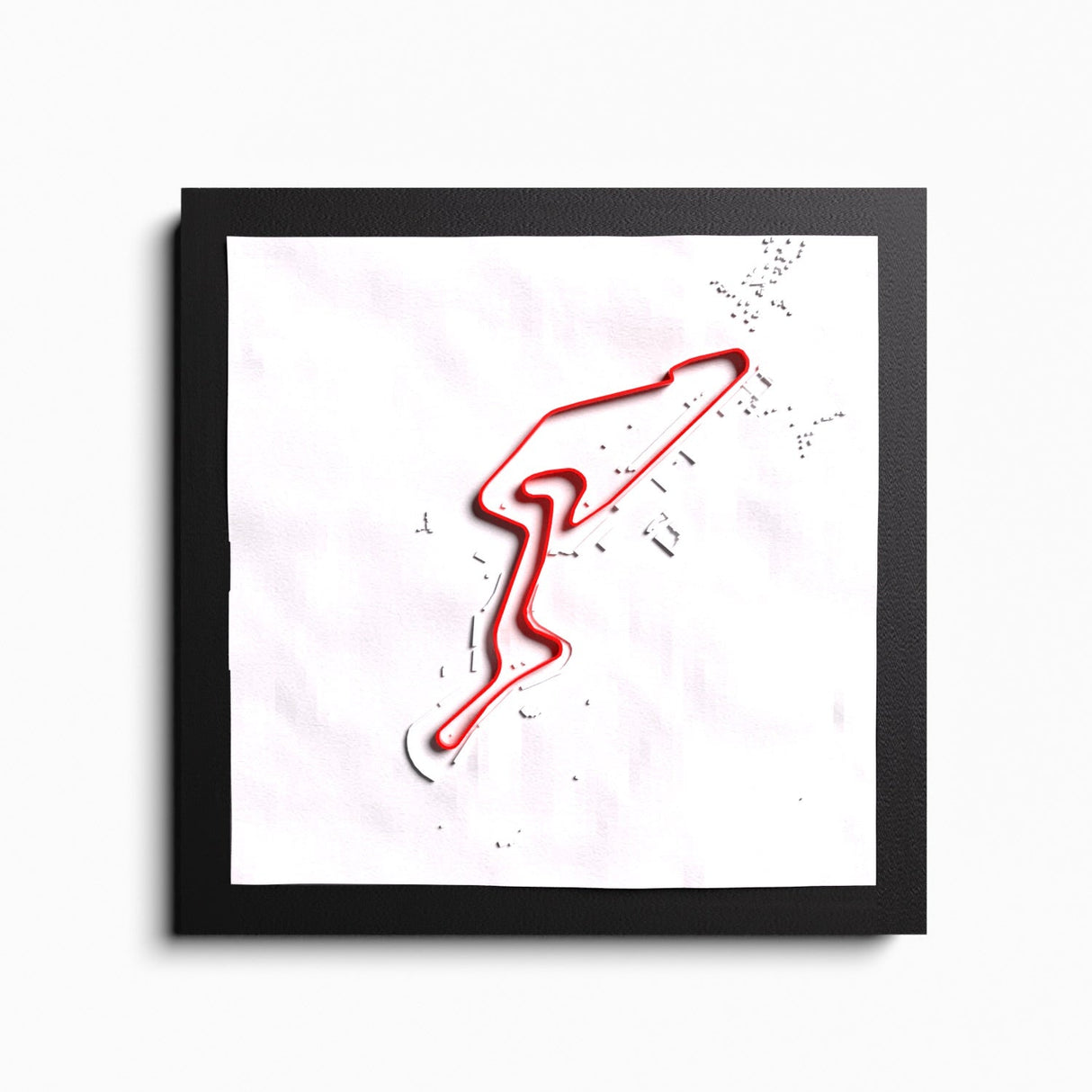 AP10 Nürburgring® GP 3D Tile (gerahmt)