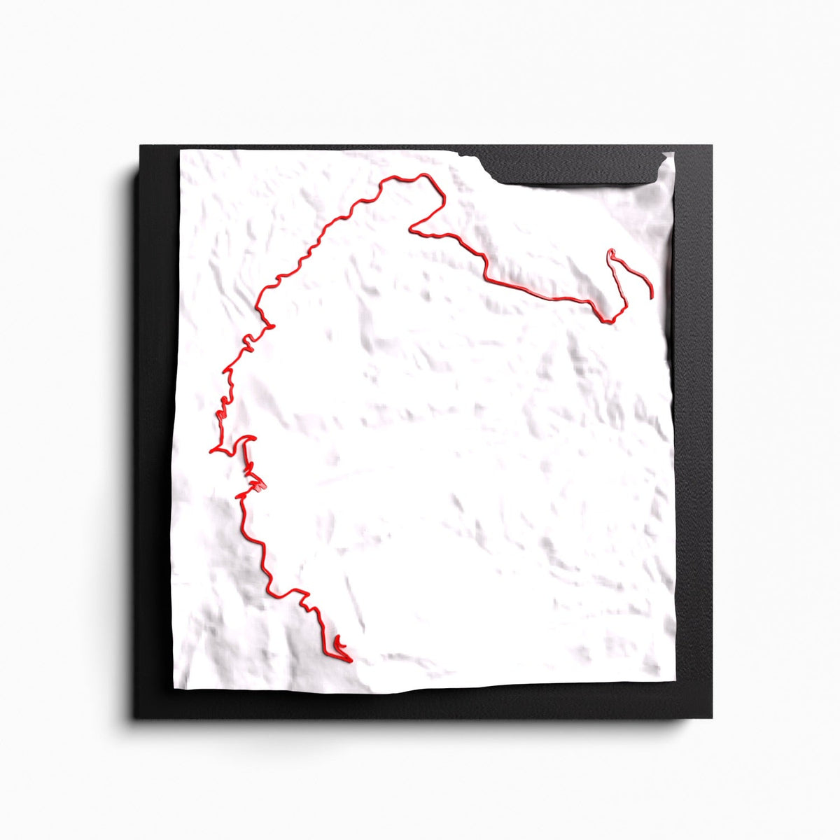 AP10 Pikes Peak 3D Tile (gerahmt)