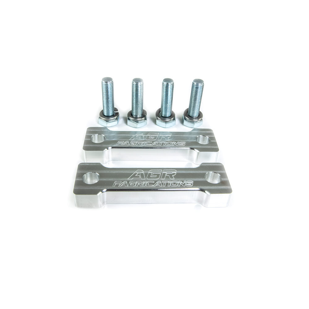 SKIDNATION Bump-Steer Korrekturplatten Lenkgetriebe-Spacer passend für Mazda MX-5 NA