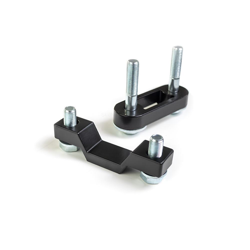 SKIDNATION Bump-Steer Korrekturplatten Lenkgetriebe-Spacer passend für Mazda MX-5 NB