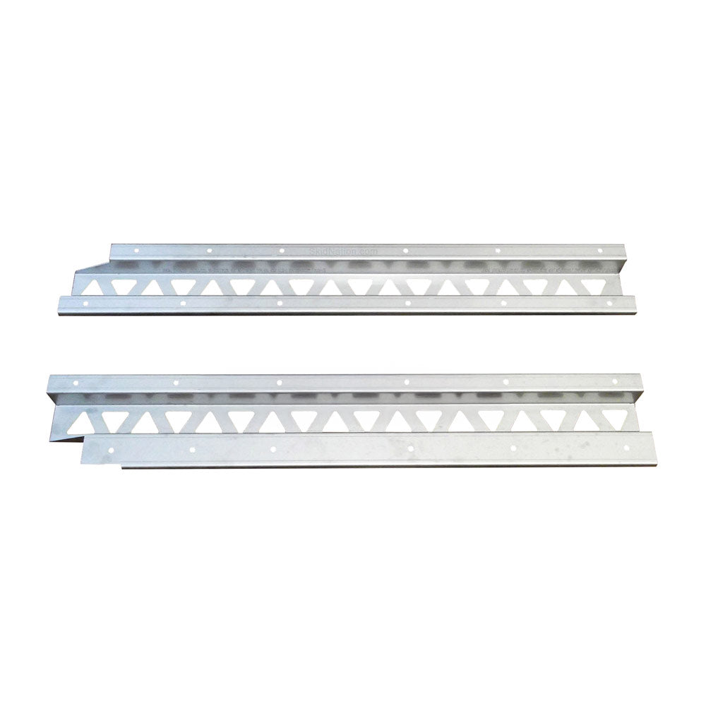 SKIDNATION Karosserie Frame Rail Verstärkungsbleche Set passend für Mazda MX-5 NA/NB (Edelstahl)