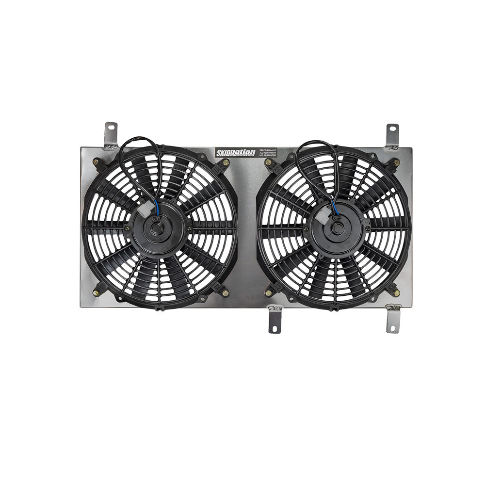SKIDNATION Lüfterrahmen Dual-Lüftergehäuse passend für Mazda MX-5 NA/NB