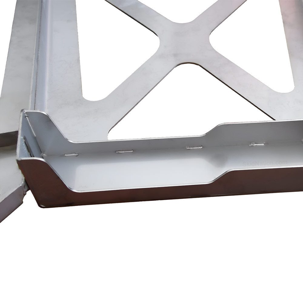 SKIDNATION Unterboden Rahmenversteifung Chassis Brace passend für Mazda MX-5 NA/NB (Edelstahl)