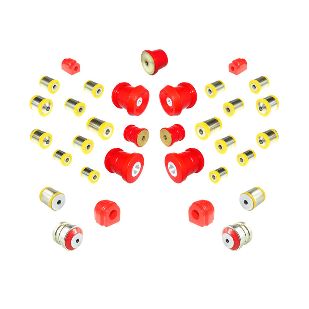 STRONGFLEX Buchsen Set passend für BMW F30 F31 F34 Allrad Vorderachse & Hinterachse (PU)