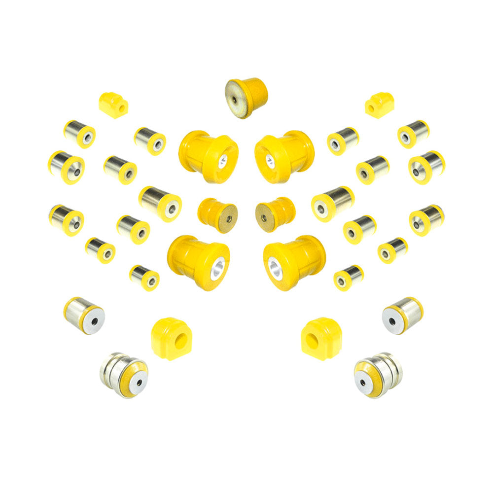 STRONGFLEX Buchsen Set passend für BMW F30 F31 F34 Allrad Vorderachse & Hinterachse (PU)