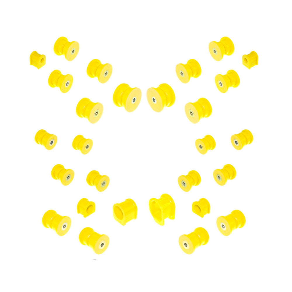 STRONGFLEX Buchsen Set passend für Mazda RX-7 FD Vorderachse & Hinterachse (PU)