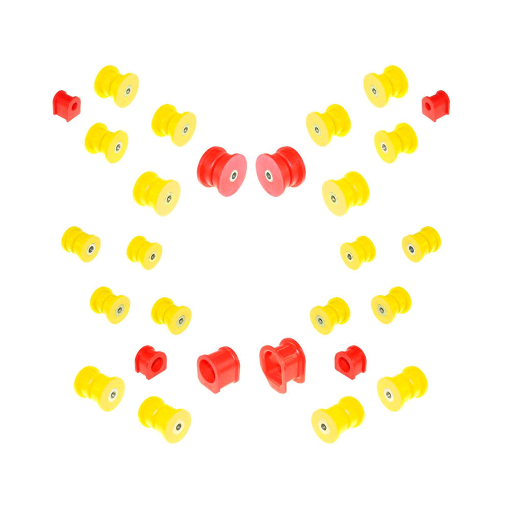 STRONGFLEX Buchsen Set passend für Mazda RX-7 FD Vorderachse & Hinterachse (PU)