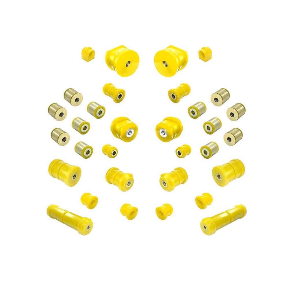 STRONGFLEX Buchsen Set passend für Mercedes-Benz W208 Vorderachse & Hinterachse (PU)