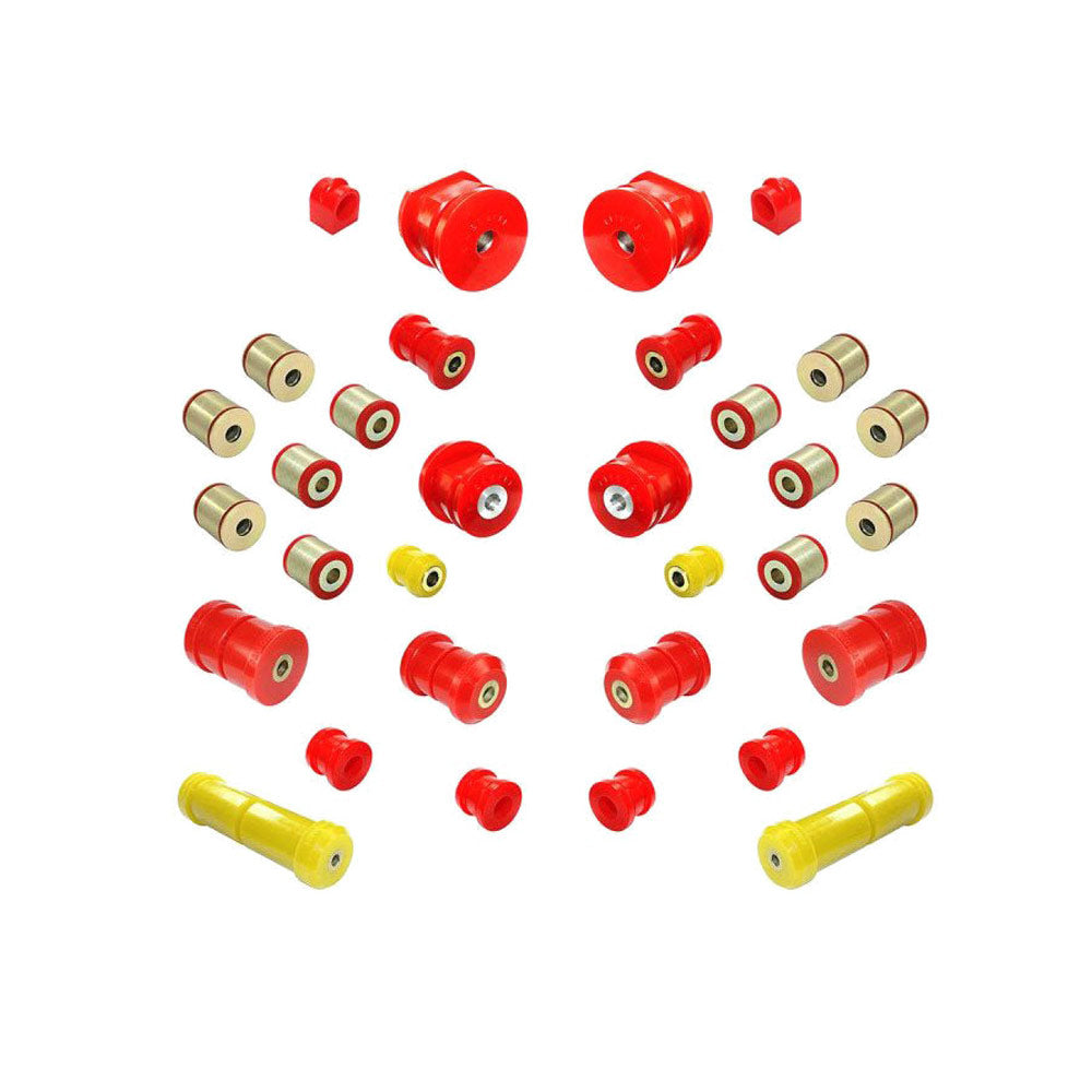 STRONGFLEX Buchsen Set passend für Mercedes-Benz W208 Vorderachse & Hinterachse (PU)