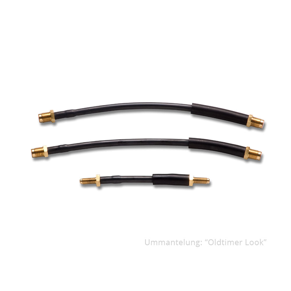 FISCHER STAHLFLEX Bremsleitung Set Bremssattel passend für Mercedes-Benz W638