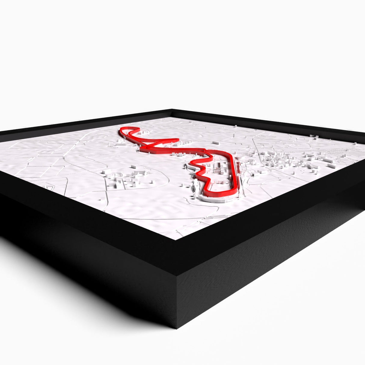 AP10 Suzuka 3D Tile (gerahmt)