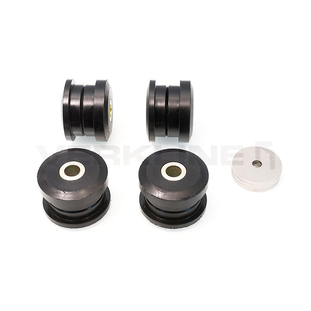 VERKLINE Buchsen Hinterachsträger passend für Audi A4 S4 RS4 B5 / B4 Quattro S2 RS2 (PU)