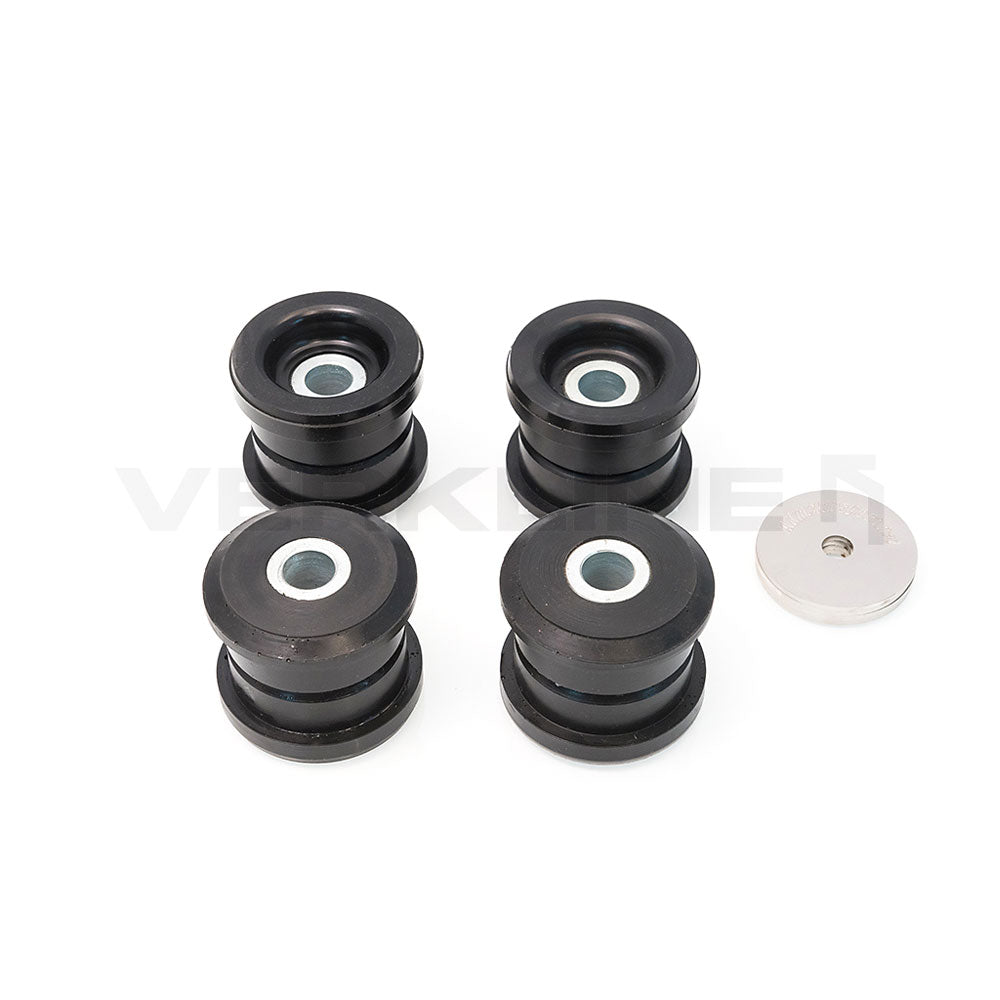 VERKLINE Buchsen Vorderachsträger passend für Audi A4 S4 RS4 B5 B6 B7 / A6 C5 (PU)