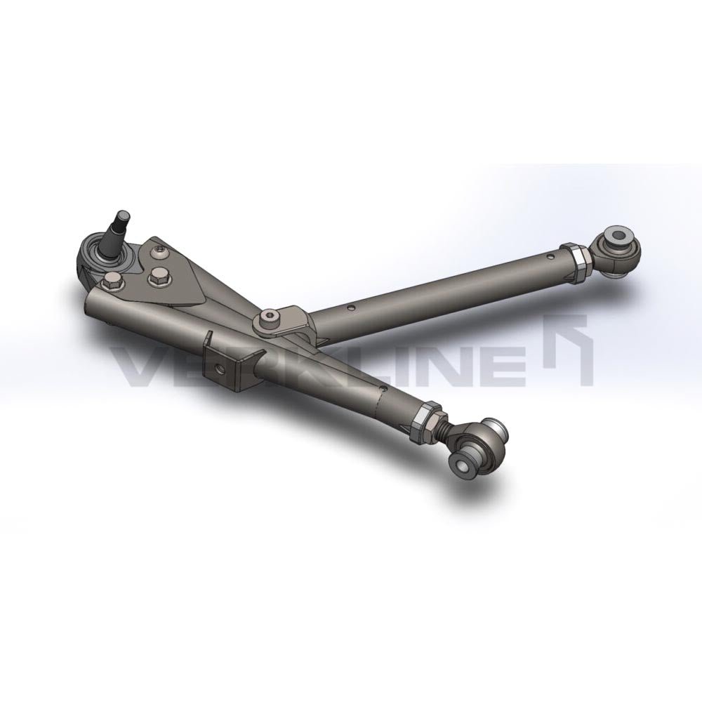 VERKLINE Rohr Querlenker VW Golf MK4 GTI R32 Vorderachse einstellbar (Stahl) - PARTS33 GmbH