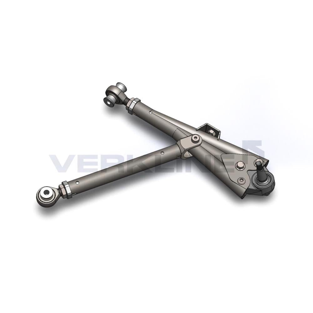 VERKLINE Rohr Querlenker VW Golf MK4 GTI R32 Vorderachse einstellbar (Stahl) - PARTS33 GmbH