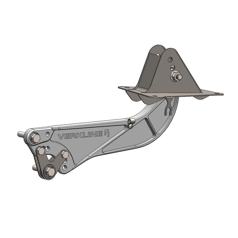 VERKLINE Leichtbau Achsträger Querlenker Set passend für Seat Leon 5F FWD einstellbar Uniball