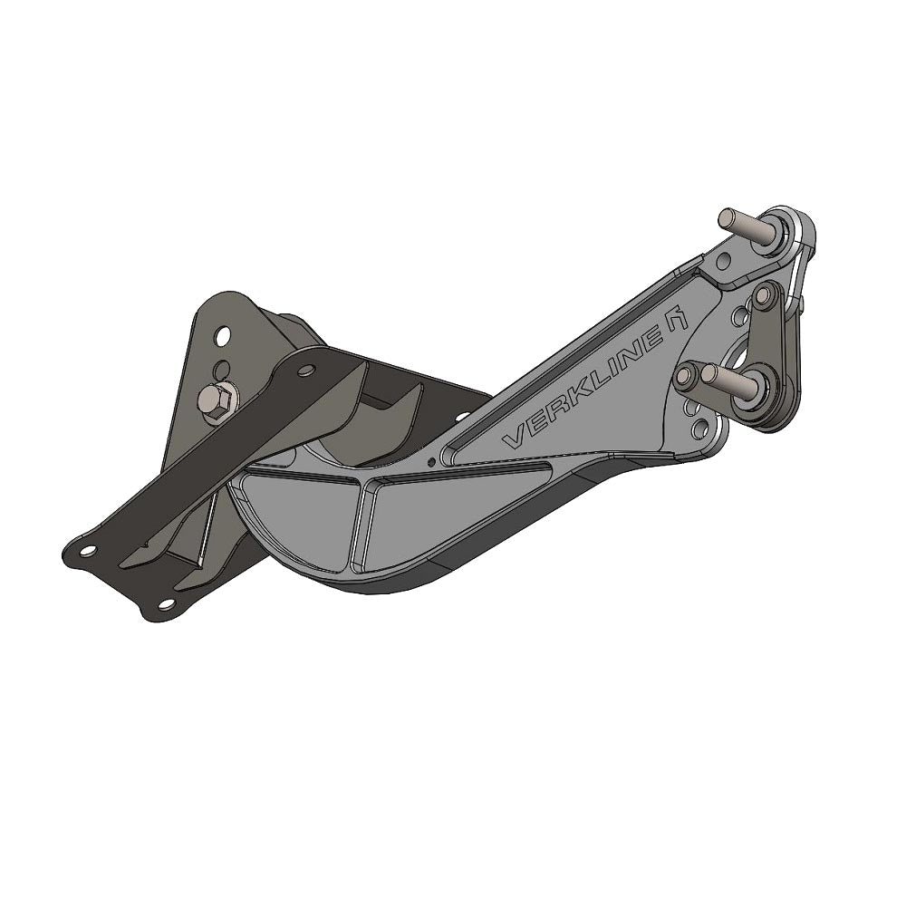 VERKLINE Leichtbau Achsträger Querlenker Set passend für Seat Leon 5F FWD einstellbar Uniball