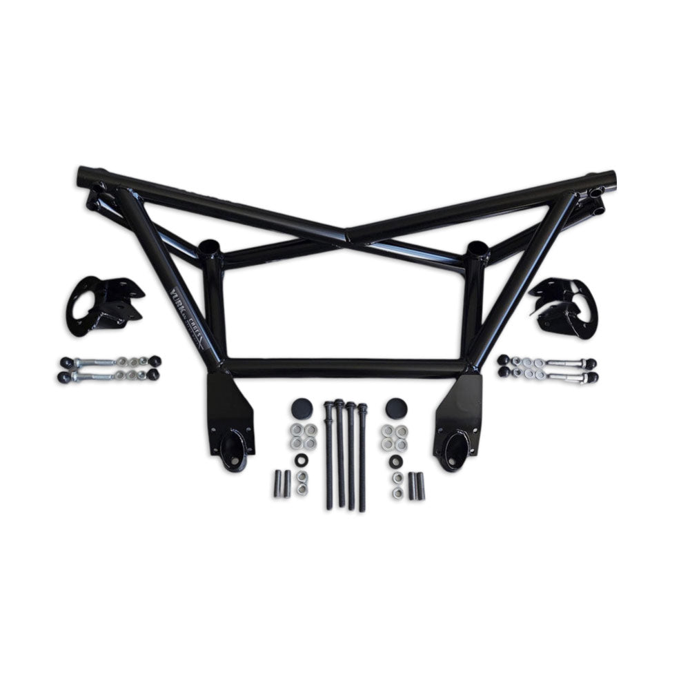 YURKAN CAGES Domstrebe Hinterachsverstärkung V3 passend für BMW E36 Coupe / Limousine (freie Farbwahl / eintragungsfrei)