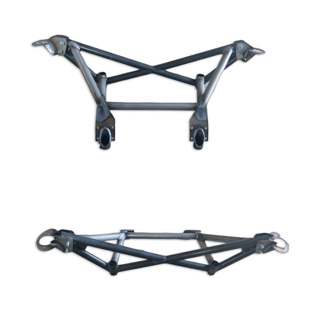 YURKAN CAGES Domstrebe Hinterachsverstärkung V3 passend für BMW E36 Coupe / Limousine (freie Farbwahl / eintragungsfrei)