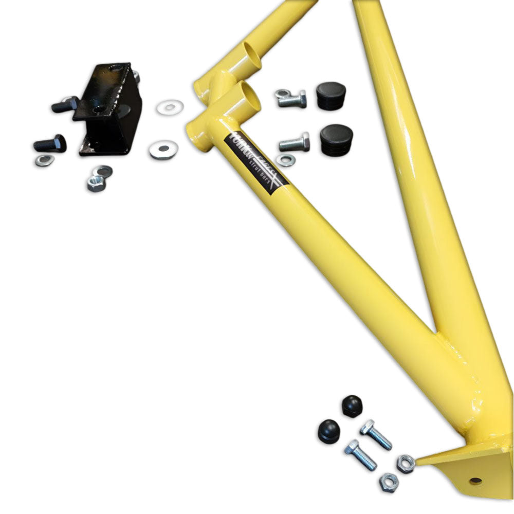 YURKAN CAGES Domstrebe Hinterachsverstärkung passend für BMW E36 Compact Cup (freie Farbwahl / eintragungsfrei)